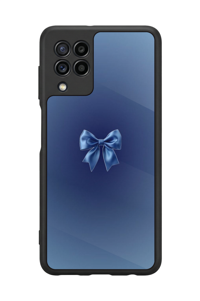 Samsung Galaxy M32 Uyumlu Kurdele Tasarımlı Glossy Premium Kılıf