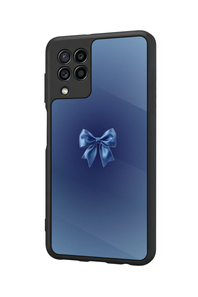Samsung Galaxy M32 Uyumlu Kurdele Tasarımlı Glossy Premium Kılıf