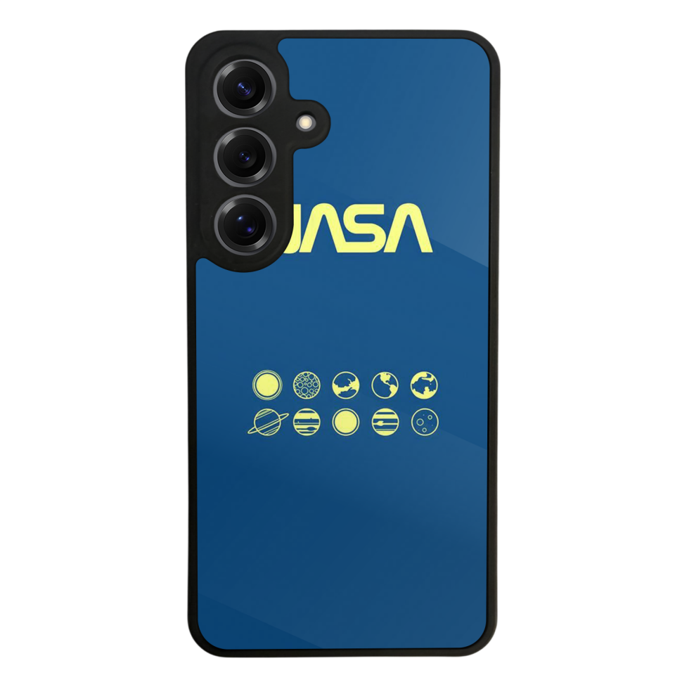 Samsung Galaxy S25 Uyumlu Nasa Tasarımlı Glossy Premium Kılıf