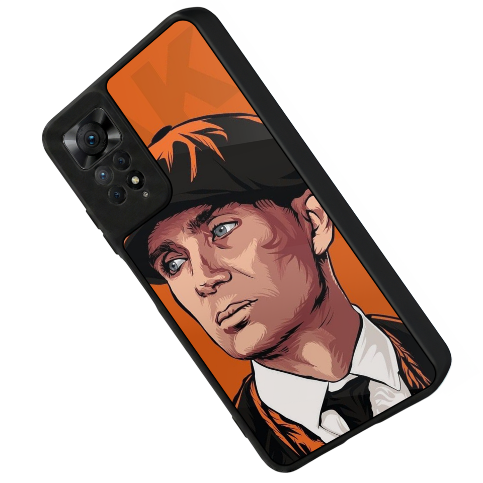 Xiaomi Redmi Note 11 Pro Uyumlu Peaky Blinders Tasarımlı Glossy Premium Kılıf