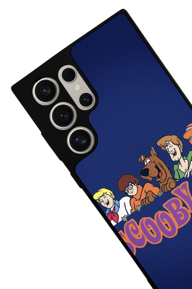 Samsung Galaxy S22 Ultra Uyumlu Scooby Doo Tasarımlı Glossy Premium Kılıf