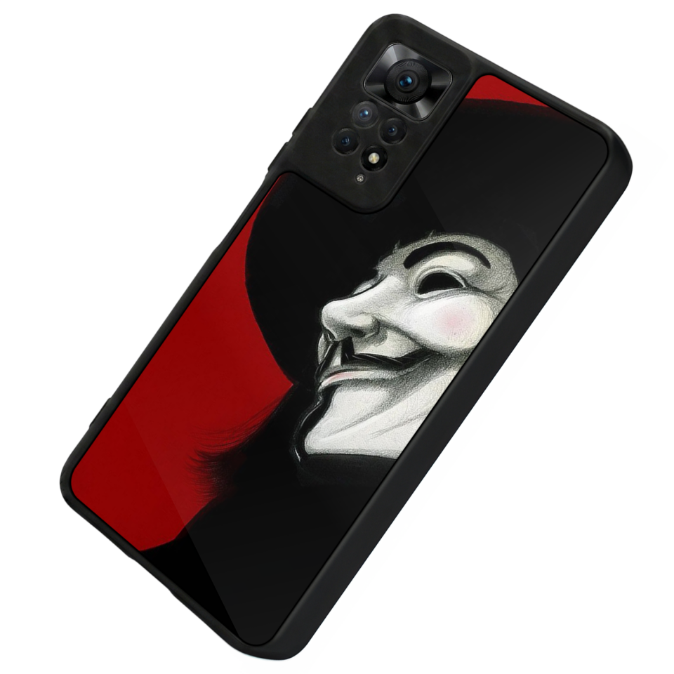 Xiaomi Redmi Note 12 Pro Uyumlu Vendetta Tasarımlı Glossy Premium Kılıf