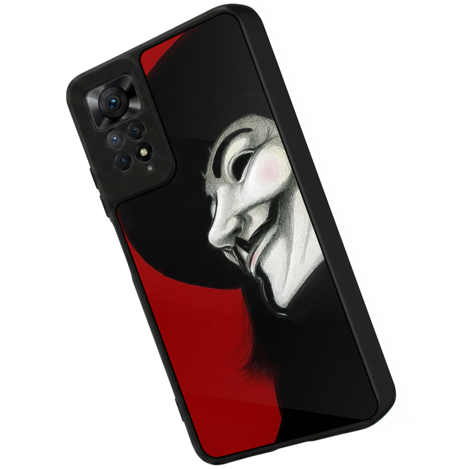 Xiaomi Redmi Note 12 Pro Uyumlu Vendetta Tasarımlı Glossy Premium Kılıf
