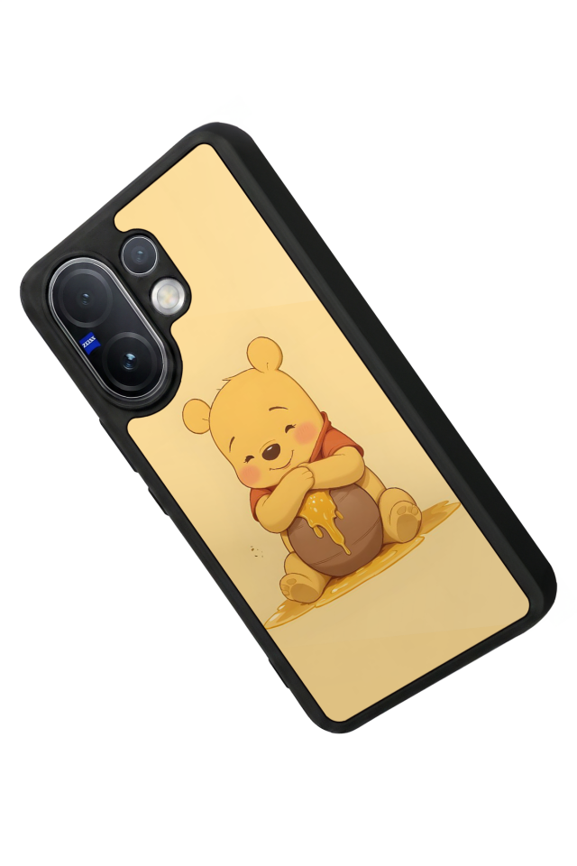 Vivo V60 Uyumlu Winnie Tasarımlı Glossy Premium Kılıf