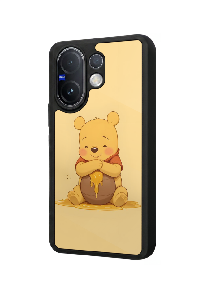 Vivo V60 Uyumlu Winnie Tasarımlı Glossy Premium Kılıf