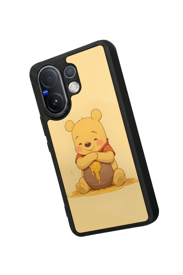 Vivo V60 Uyumlu Winnie Tasarımlı Glossy Premium Kılıf