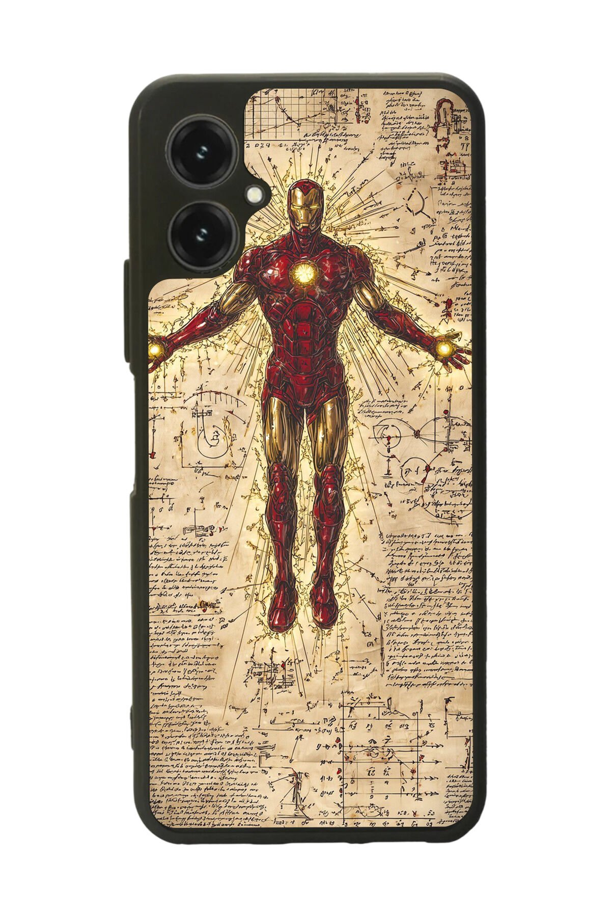 Omix X5 Uyumlu Iron Man ( Demir Adam ) Tasarımlı Glossy Premium Kılıf