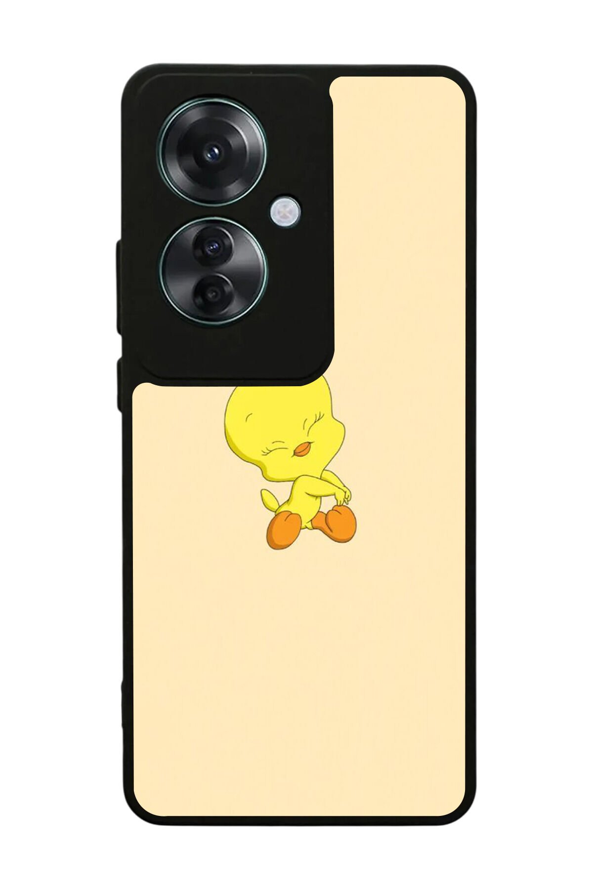 Oppo Reno 11F Uyumlu Tweety Tasarımlı Glossy Premium Kılıf