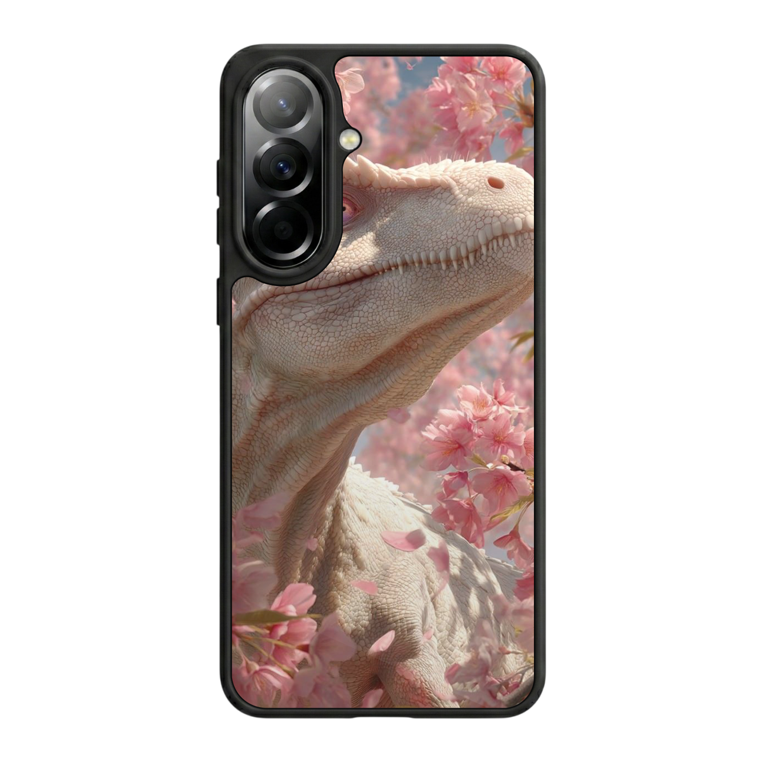 Samsung Galaxy A37 Uyumlu Dinazor Tasarımlı Glossy Premium Kılıf