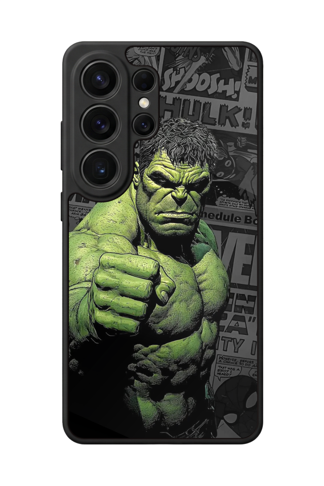 Samsung Galaxy S26 Ultra Uyumlu Hulk Tasarımlı Glossy Premium Kılıf