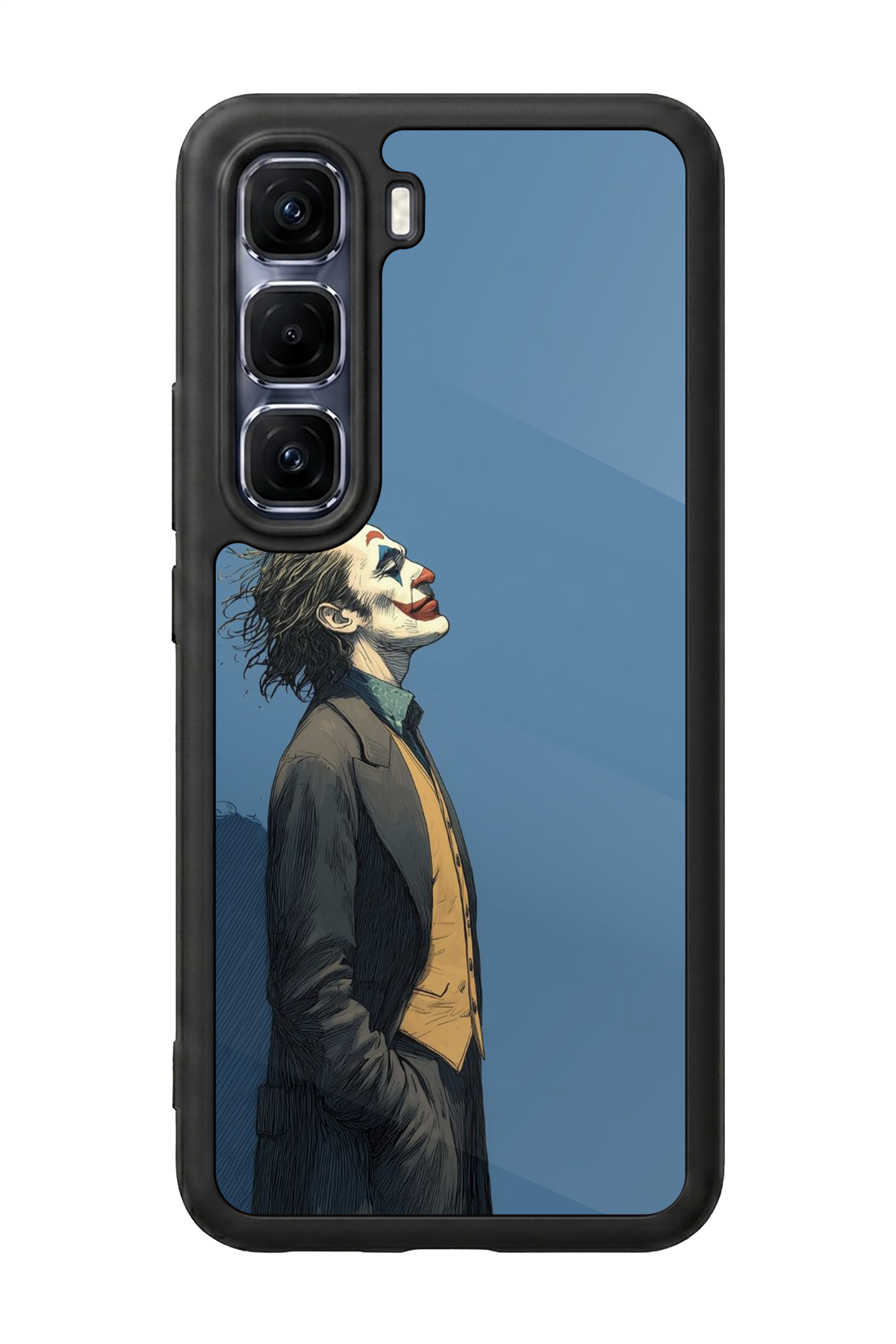 Infinix Hot 60 Pro Plus Uyumlu Joker Tasarımlı Glossy Premium Kılıf