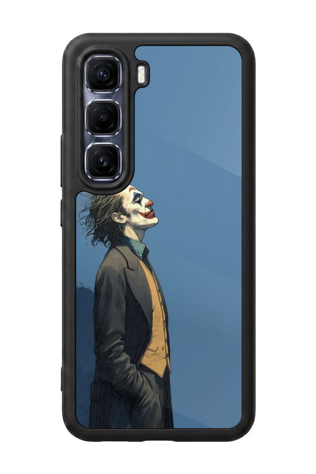 Infinix Hot 60 Pro Plus Uyumlu Joker Tasarımlı Glossy Premium Kılıf