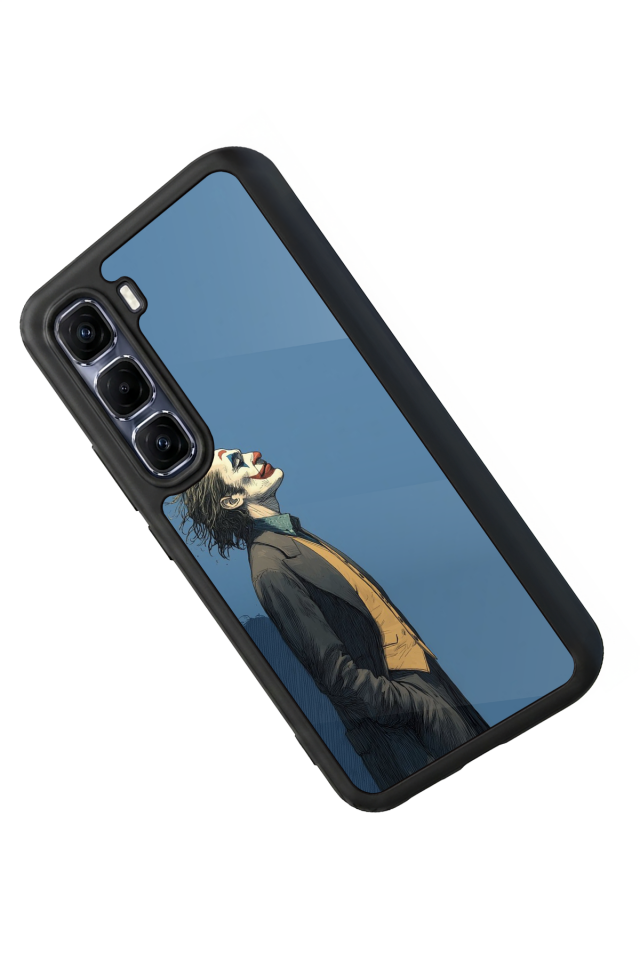 Infinix Hot 60 Pro Plus Uyumlu Joker Tasarımlı Glossy Premium Kılıf