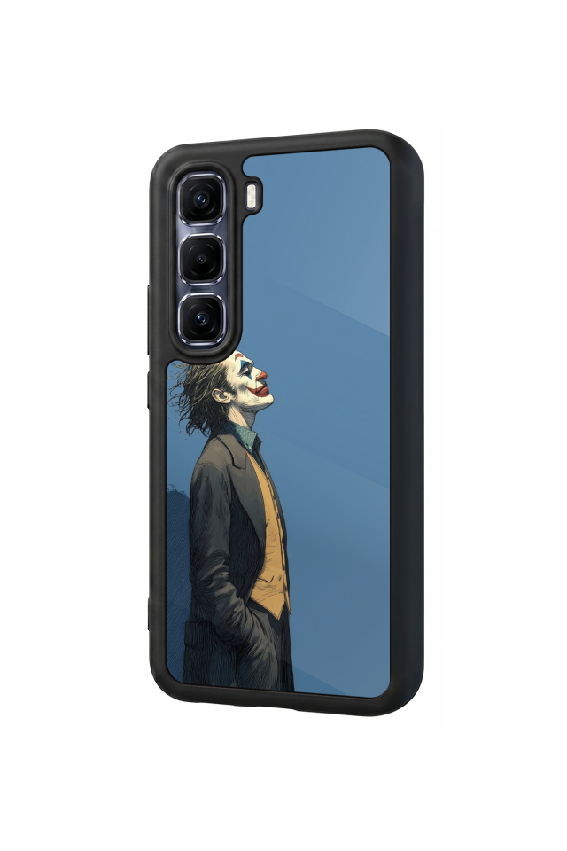 Infinix Hot 60 Pro Plus Uyumlu Joker Tasarımlı Glossy Premium Kılıf