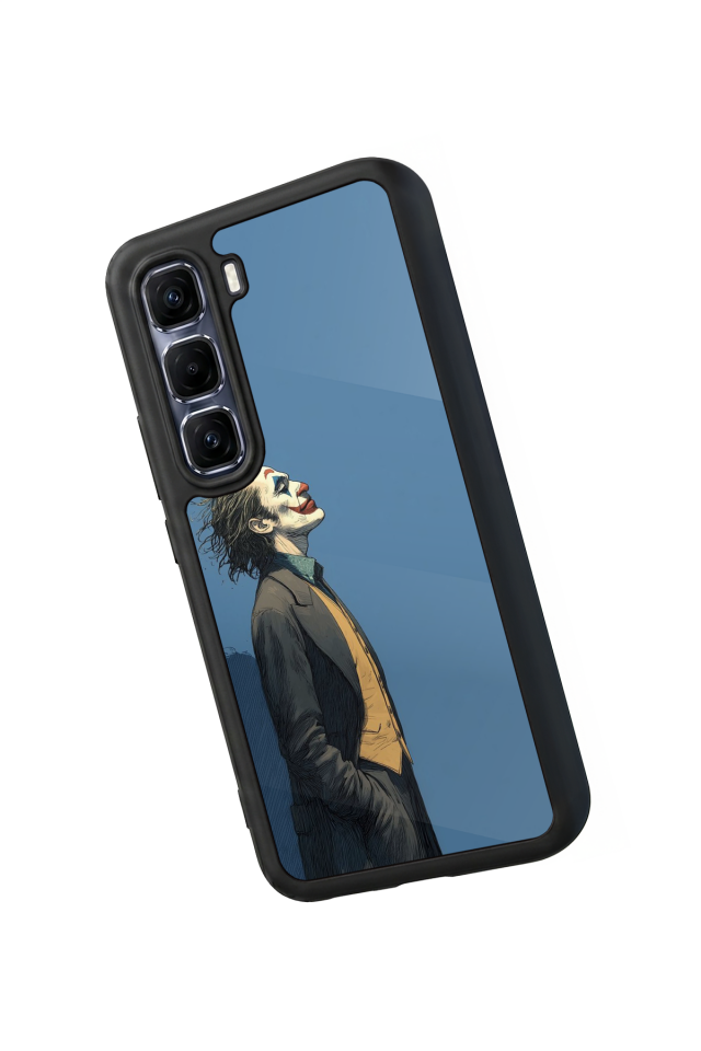 Infinix Hot 60 Pro Plus Uyumlu Joker Tasarımlı Glossy Premium Kılıf