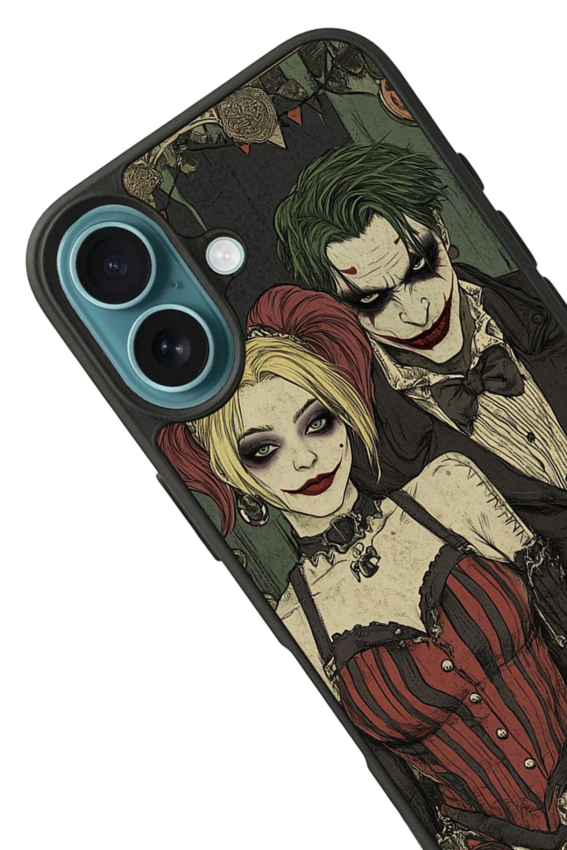 iPhone 16 Uyumlu Kalp Love Tasarımlı Glossy Premium Kılıf