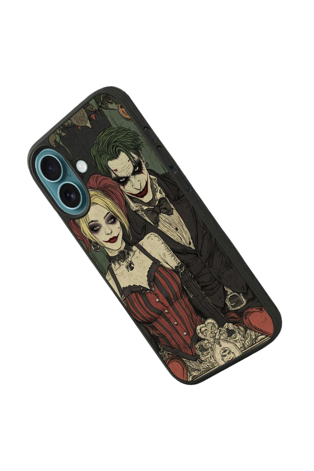iPhone 16 Uyumlu Kalp Love Tasarımlı Glossy Premium Kılıf