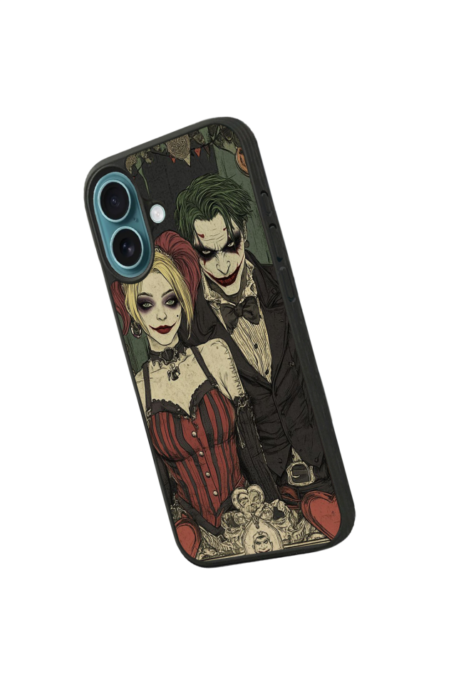 iPhone 16 Uyumlu Kalp Love Tasarımlı Glossy Premium Kılıf
