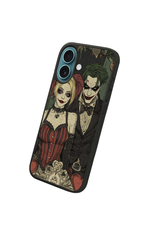 iPhone 16 Uyumlu Kalp Love Tasarımlı Glossy Premium Kılıf