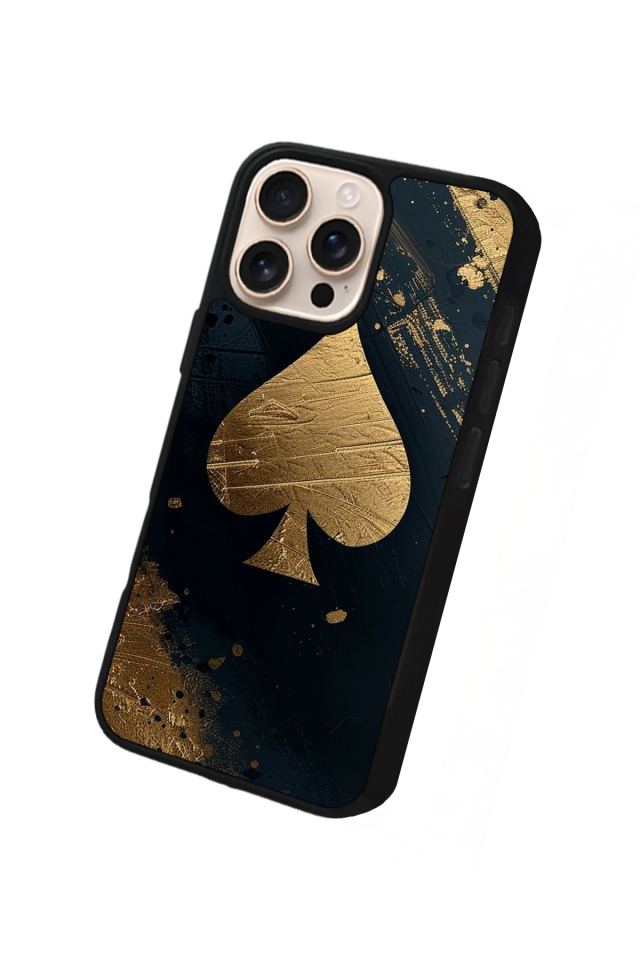 iPhone 14 Pro Max Uyumlu Kart Tasarımlı Glossy Premium Kılıf