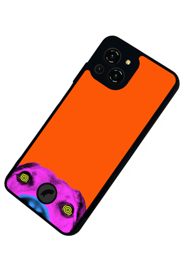 Reeder S23 Pro Max Uyumlu Kirmizi Tasarımlı Glossy Premium Kılıf