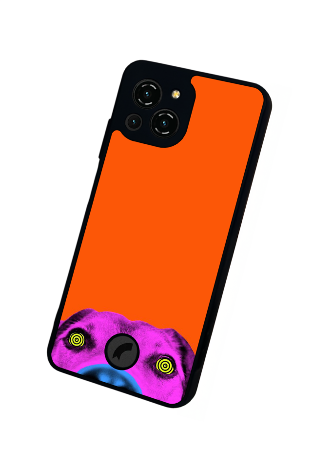 Reeder S23 Pro Max Uyumlu Kirmizi Tasarımlı Glossy Premium Kılıf