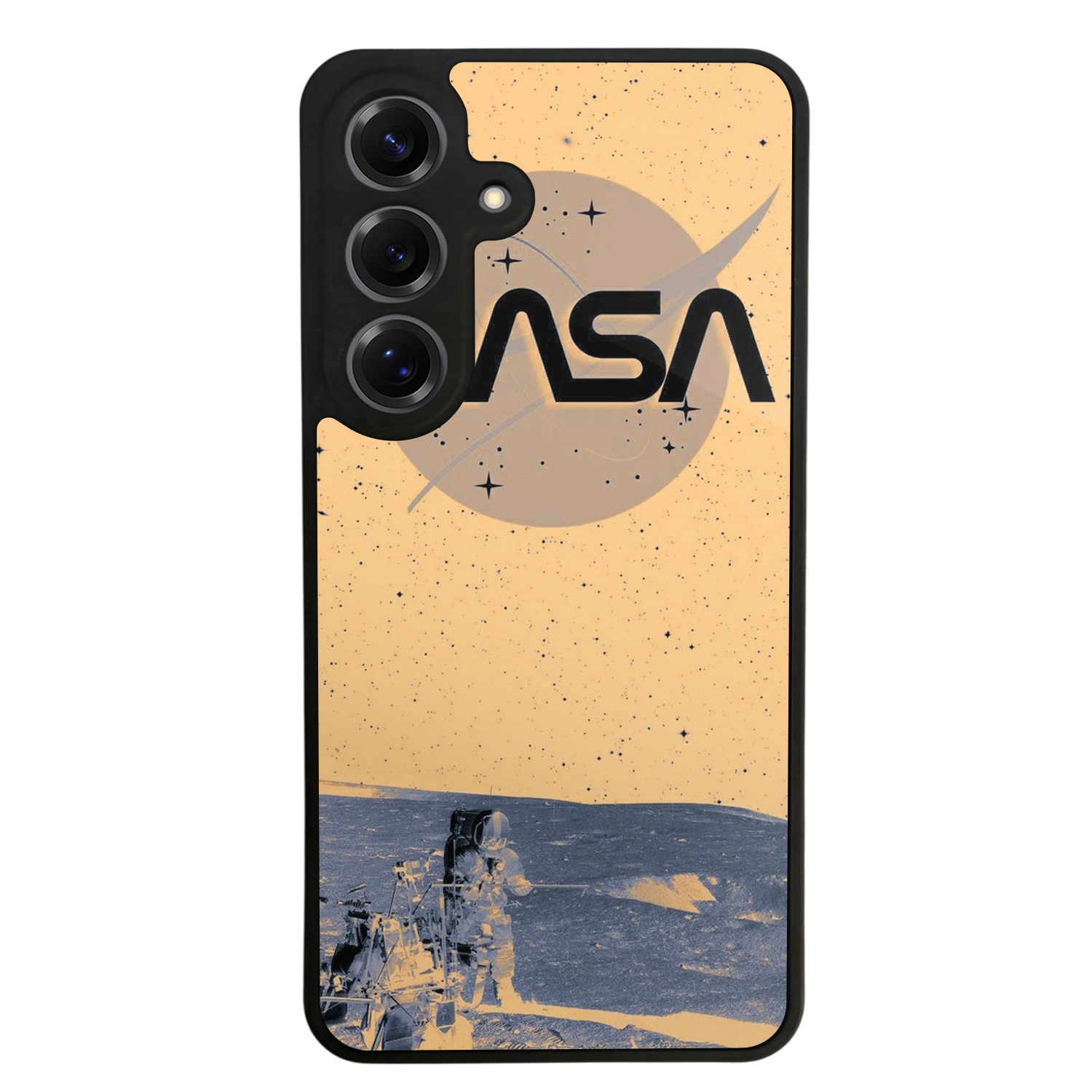 Samsung Galaxy S25 Uyumlu Nasa Tasarımlı Glossy Premium Kılıf