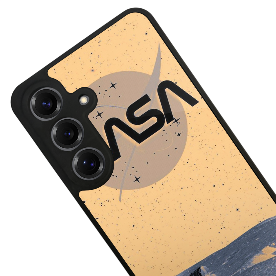 Samsung Galaxy S25 Uyumlu Nasa Tasarımlı Glossy Premium Kılıf