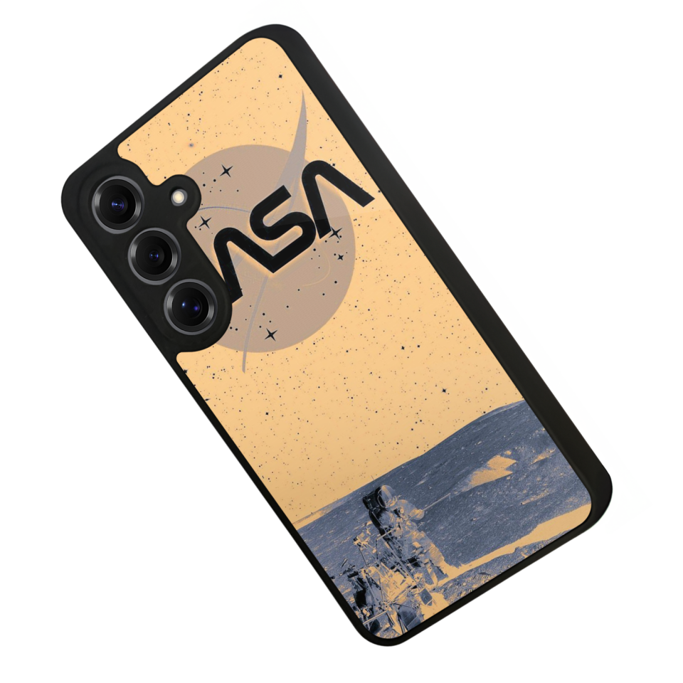 Samsung Galaxy S25 Uyumlu Nasa Tasarımlı Glossy Premium Kılıf