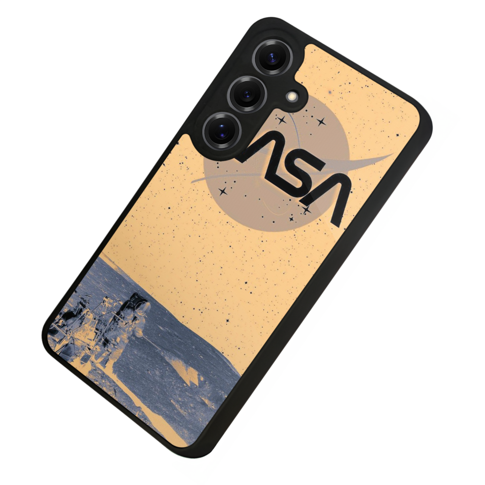 Samsung Galaxy S25 Uyumlu Nasa Tasarımlı Glossy Premium Kılıf