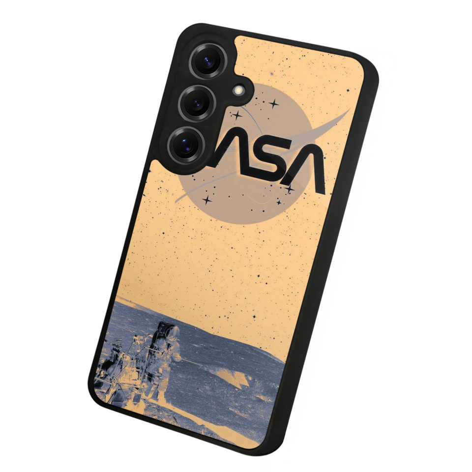 Samsung Galaxy S25 Uyumlu Nasa Tasarımlı Glossy Premium Kılıf