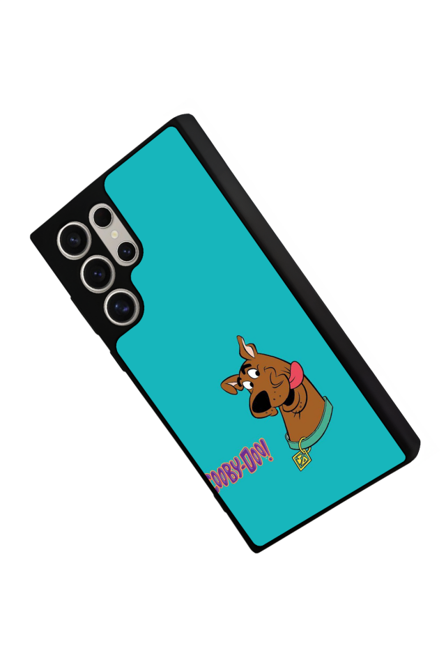 Samsung Galaxy S22 Ultra Uyumlu Scooby Doo Tasarımlı Glossy Premium Kılıf
