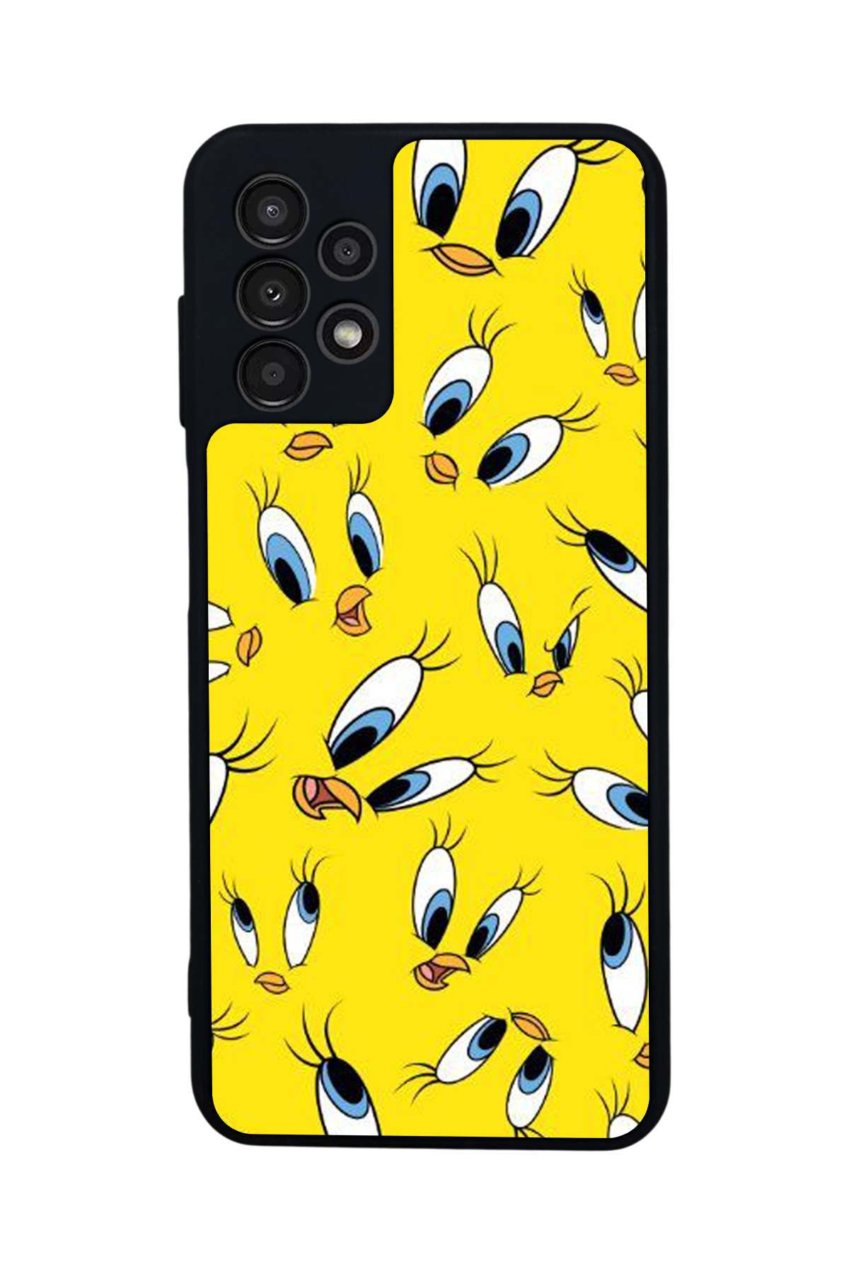 Samsung Galaxy A23 Uyumlu Tweety Tasarımlı Glossy Premium Kılıf
