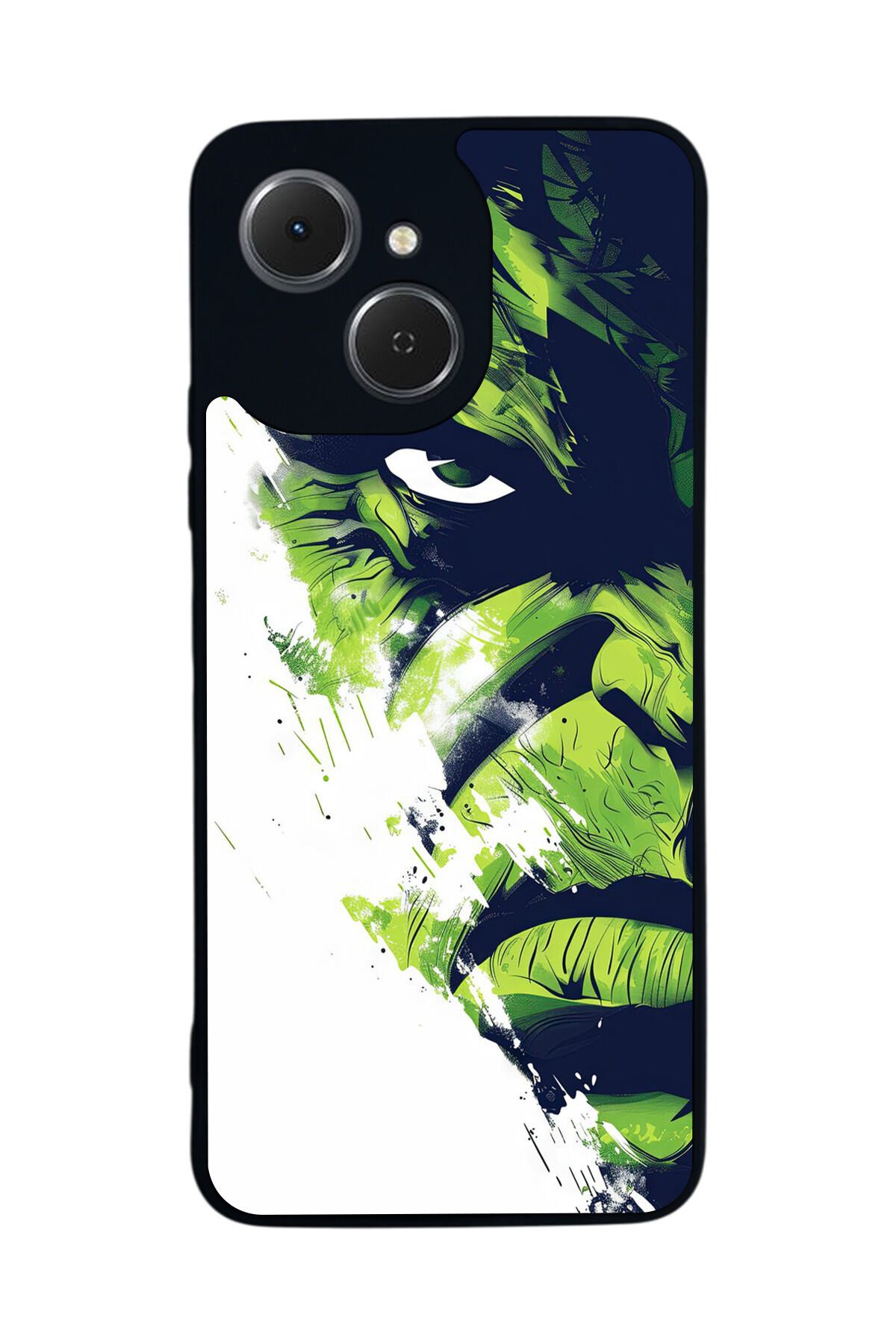 Tecno Spark 40C Uyumlu Hulk Tasarımlı Glossy Premium Kılıf