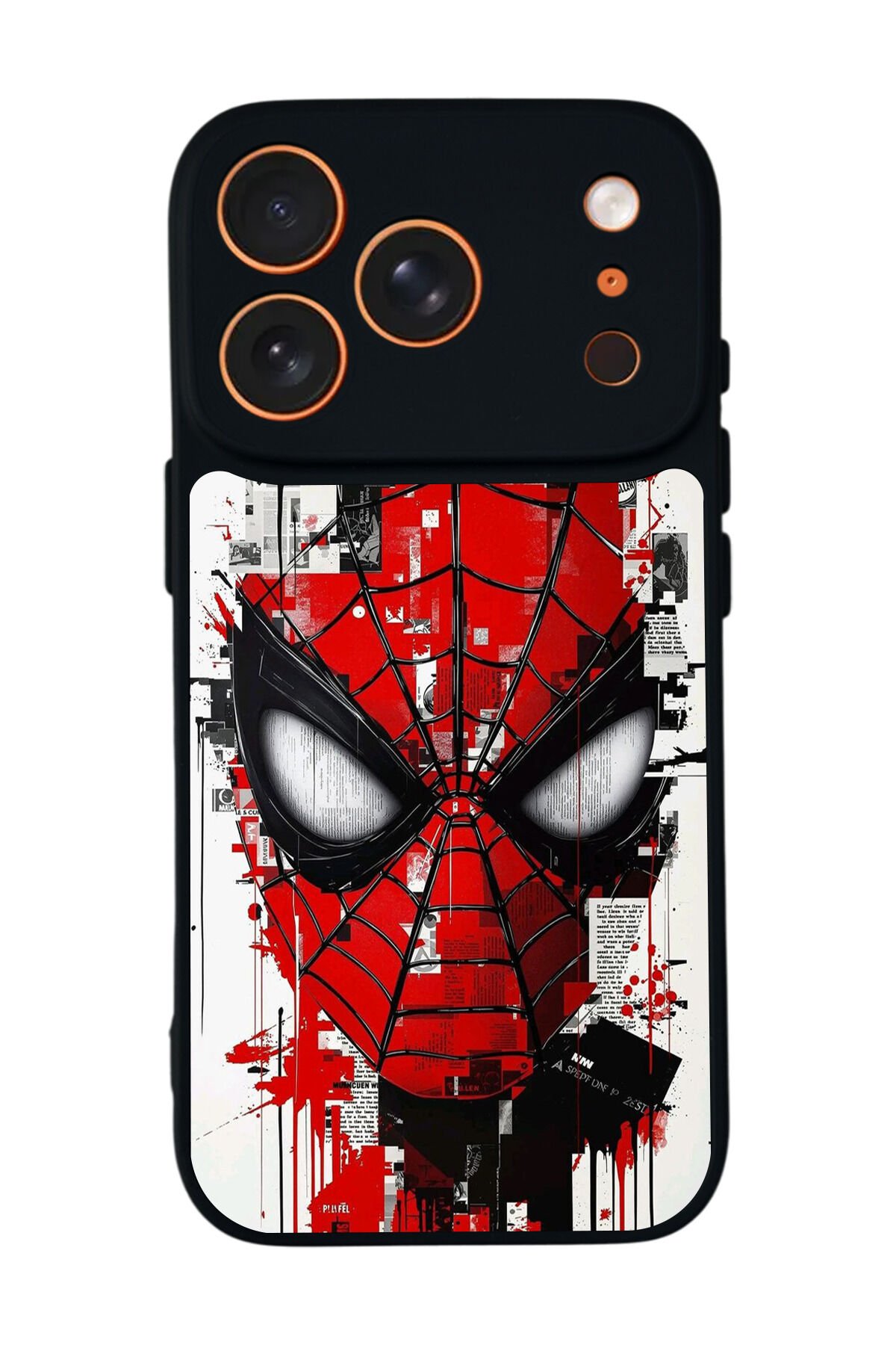 iPhone 17 Pro Uyumlu Spider Man ( Örümcek Adam ) Tasarımlı Glossy Premium Kılıf