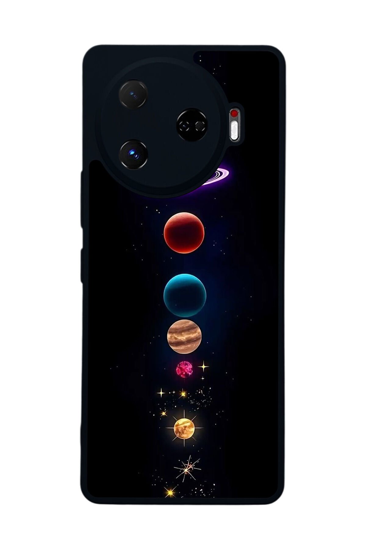 Tecno Camon 30 Pro Uyumlu Uzay Tasarımlı Glossy Premium Kılıf