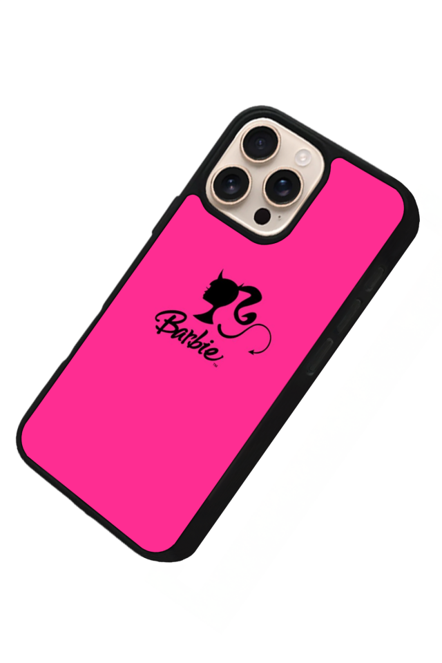 iPhone 15 Pro Max Uyumlu Barbie Tasarımlı Glossy Premium Kılıf