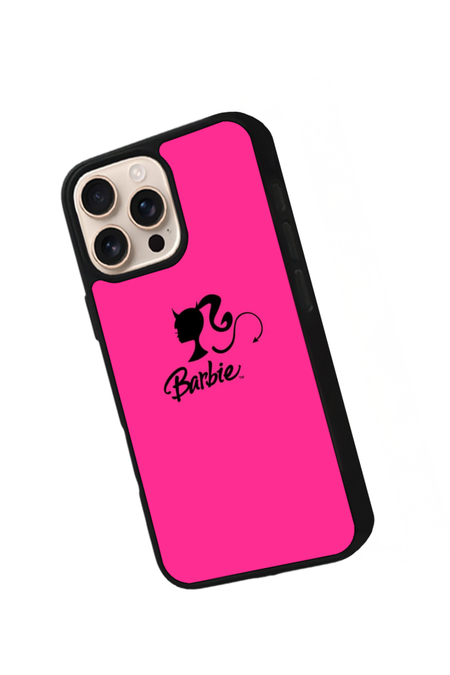 iPhone 15 Pro Max Uyumlu Barbie Tasarımlı Glossy Premium Kılıf