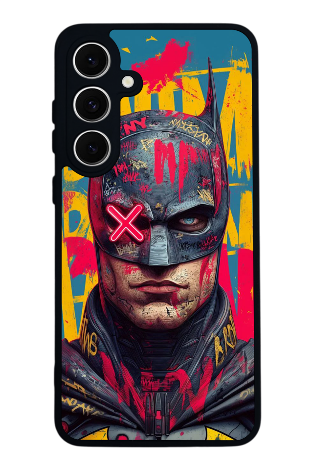 Samsung Galaxy S24 FE Uyumlu Batman Tasarımlı Glossy Premium Kılıf