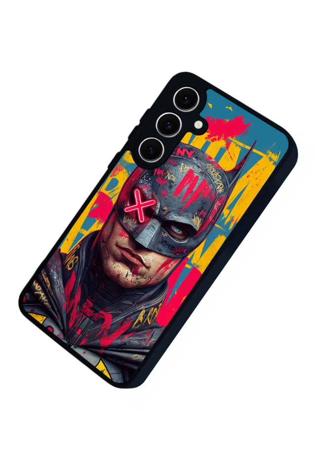 Samsung Galaxy S24 FE Uyumlu Batman Tasarımlı Glossy Premium Kılıf