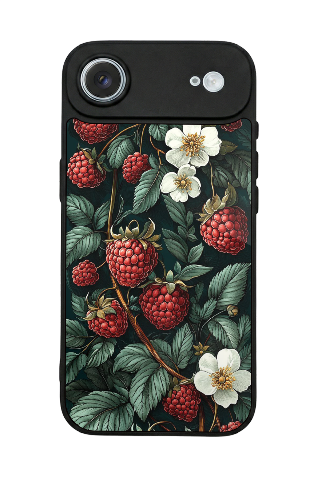 iPhone 17 Air Uyumlu Botanik Tasarımlı Glossy Premium Kılıf