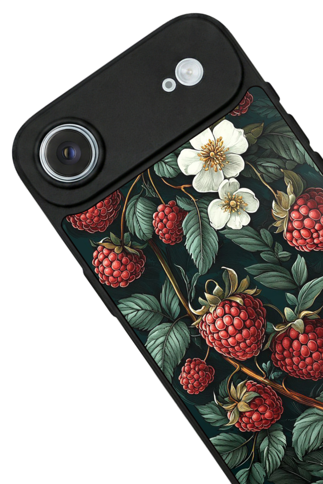 iPhone 17 Air Uyumlu Botanik Tasarımlı Glossy Premium Kılıf