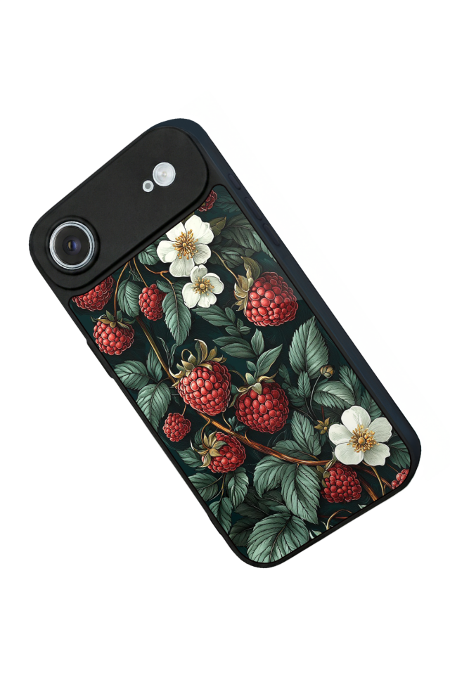 iPhone 17 Air Uyumlu Botanik Tasarımlı Glossy Premium Kılıf