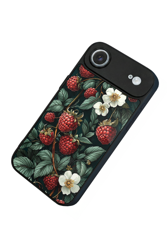 iPhone 17 Air Uyumlu Botanik Tasarımlı Glossy Premium Kılıf