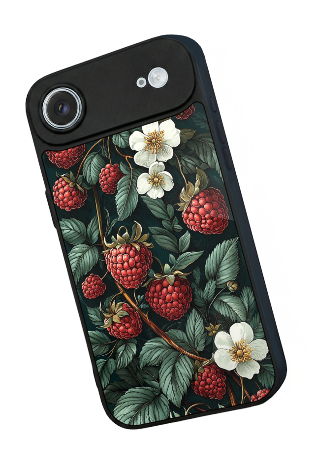 iPhone 17 Air Uyumlu Botanik Tasarımlı Glossy Premium Kılıf