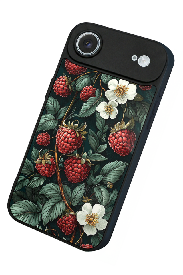 iPhone 17 Air Uyumlu Botanik Tasarımlı Glossy Premium Kılıf
