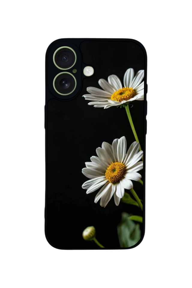iPhone 17 Uyumlu Cicek Tasarımlı Glossy Premium Kılıf