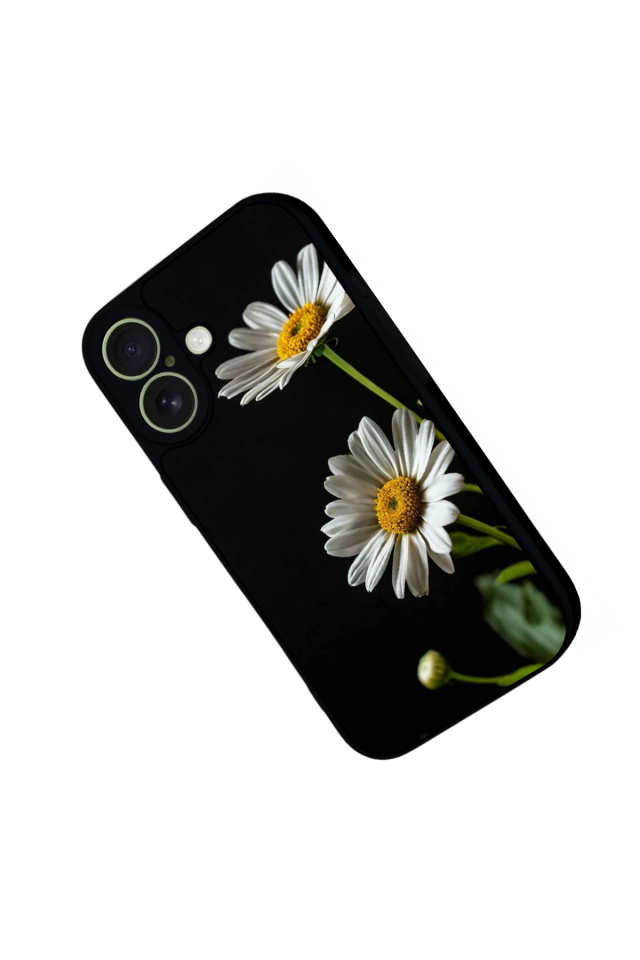 iPhone 17 Uyumlu Cicek Tasarımlı Glossy Premium Kılıf