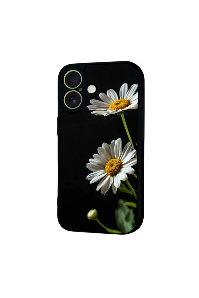 iPhone 17 Uyumlu Cicek Tasarımlı Glossy Premium Kılıf