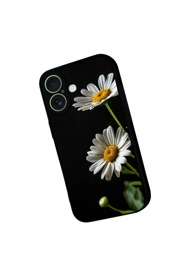 iPhone 17 Uyumlu Cicek Tasarımlı Glossy Premium Kılıf